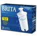 Brita Standard Water Filter Replacement - 3 Count, BPA Free for Pitchers & Dispensers - Buy Online on SooperMarket.com
