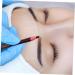Mikinona Black Colored Pencils 10pcs Eyebrow Pencil Makeup Tools Brow Pencil and Brush Eyebrow Drawing Tools Girl Pretty Spool - Buy Online on SooperMarket.com