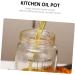 Alipis Automatic Opening and Closing Oiler Glass Oil Pot Glass Dispenser Clear Container Oil Bottle Soy Sauce Bottle Kitchen Oil Pot Soy Sauce Container Stainless Steel Pp Soy Sauce Rack - Buy Online on SooperMarket.com