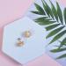 Yoocheese 12PCS Hard Foam Geometric Shapes - White Photo Props for Jewelry & Cosmetic Flat Lay Photography - Buy Online on SooperMarket.com