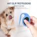 Pulunto Dog Comb for Pets - Knot Remover & Fur Care Brush for Puppies | Blue Premium Quality - Buy Online on SooperMarket.com