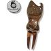 Martini Glass Style Golf Tees 3 1/4 inch - 20 Pack with Divot Repair Tool, Ball Marker, and Pouch - Buy Online on SooperMarket.com