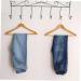 NAMOARLY 2pcs Door Hook Wall Mount Clothes Rack Door Coat Hanger Over Door Coat Hook Hat Rack Door Back - Buy Online on SooperMarket.com