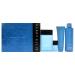 Perry Ellis Perry Ellis Pure Blue 3.4oz EDT Spray 3oz Shower Gel 6oz Deodorant Body Spray 7.5ml Travel EDT Spray Men 4 Pc Gift Set
