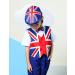 Kids Vintage Flat Cap | Breathable & Soft | 3-6 Months | Blue Red - Buy Online on SooperMarket.com