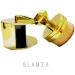 Glamza Gold Plated Round O Circle Powder Foundation Brush - Buy Online on SooperMarket.com