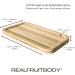 Customizable Bamboo Tray | 100% Natural Solid Bamboo | Laser Engraving for Names Logos & Special Occasions - International Shipping - Buy Online on SooperMarket.com