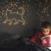 Glow in The Dark Stars Decals 633 Pcs | Luminous Dot 3D Starry Stickers for Ceiling or Wall | Kids Bedroom Decor in Orange - Buy Online on SooperMarket.com