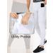 ABTIOYLLZ Men's Compression Pants - White, Large | Sports Leggings for Running, Football & Workouts with Pocket/Non Design #80 - Buy Online on SooperMarket.com