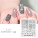Alexnailart Nail Stamp Plates - Durable Metal Stencils for Stunning Nail Designs | International Shipping Available - Buy Online on SooperMarket.com