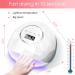 Janolia 86W UV LED Nail Dryer Lamp - Professional Gel Nail & Toenail Lamp with Sensor & LCD Display - 4 Timer Settings for Perfect Nail Design - Buy Online on SooperMarket.com
