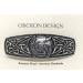 Celtic Horseshoe Hair Clip - Hand Crafted Metal Barrette | Made in USA | 80mm Clip - Oberon Design - Buy Online on SooperMarket.com