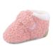 Cheerful Mario Baby Boys Girls Winter Shoes Home Slippers First Walking Shoes Pram Shoes Pure Pink 6-12 Months