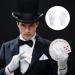 FAST-FX 2 Pairs of White Stitched Cotton Gloves Costume Gloves Soft Moisturizing Gloves for Wedding Server Parade Formal Guard Police Formal Tuxedo Jewelry Inspection - Buy Online on SooperMarket.com
