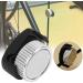 Universal Bike Odometer Magnet - Durable Spoke Wheel Magnet for Sports Speedometer - Cycling Computer Part - Bicycle Odometer Accessories (Black/Silver) - Buy Online on SooperMarket.com