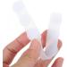 Gatuida Ear Hook Adjuster - 10 Pcs Adjustable Mask Hook Earrings | Silica Gel White Face Mask Extension Cable - Buy Online on SooperMarket.com