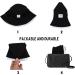 Reversible Smiley Face Bucket Hat for Women - Beach Vacation Sun Cap - Buy Online on SooperMarket.com