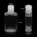 50 Pack Clear 30ml Travel Bottles - Refillable Flip-Top Containers for Camping & Business Trips - Buy Online on SooperMarket.com