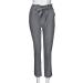 Ronony Ladies Straight Leg Summer Pants - Light Casual Trousers with Bag Hip Belt Regular Fit Comfy Beach Pants - XL Gray - Buy Online on SooperMarket.com
