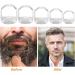 Speeate 5-Piece Bartformer Set - Transparent Bart Shaping Tool & Razor Template for Perfect Styling | Shop Men's Grooming - Buy Online on SooperMarket.com