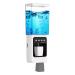 Mundwater donor wall attachment automatic mouthwasher soap dispenser mouthwash dispenser with 2 PCs magnetic cups infrared sensor and anti-drop function Pump Ldeal for bathroom
