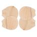 Toe Socks Invisible Toeless Socks: 2 Pair Adjustable Toe Topper Liner Shoe Filler Toe Topper Liner Non Skid Silicone Bottom for High Heels Sandals Slings Skin Color