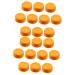 Vaguelly Breastmilk Bottles Cap 20 Pcs Baby Bottle Seal Cap Water Bottle Travel Food Grade Pp Water Proof Leak Proof Lids Orangex2pcs 4.3x4.3x1.5cmx2pcs