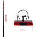 photovoltaic cleaner Window Cleaning Pole Window Cleaning Pole Water Fed Telescopic Brush Extendable Cleaner Conservatory Roof Water Fed Pole Kit Hose Fed Pole Window Cleaning Brush 35cm Brush Head 8M/27FT - Buy Online on SooperMarket.com