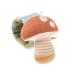 Itzy Ritzy Wrist Rattle  Wearable Itzy Bitzy Rattle for Babies Made of Soft Cotton and Easily Attaches to Wrist Makes Gentle Rattle Sound Mushroom