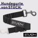 STUCH Universal Bungee Safety Belt for Dogs & Cats - Black | Secure Pet Travel for All Breeds & Car Types - Buy Online on SooperMarket.com