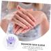 Mikinona 2 Pairs Wax Gloves Wax Cover Kit Paraffin Wax Feet Film Wax Hand Cover Hand Moisturizing Kit Beauty Hand Wax Cover Close Friends Set of Feet Spa Purple Non-woven Fabric - Buy Online on SooperMarket.com