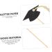 Warmhm 13pcs Graduation Season Cake Insert Dessert Toppers Cardstock Topper 2021 Graduation Party Decorations Graduation Cupcake Picks Graduate Toothpick Glitter Paper Card Stock - Buy Online on SooperMarket.com