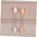 Housoutil 50pcs Two-color Eyeshadow Brush Eye Shadow Makeup Brushes Eyeshadow Cosmetic Woman Girl - Buy Online on SooperMarket.com