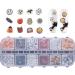 12 Grids Halloween Soft Pottery Pieces 3D Nail Stickers Nail Decals Nail Sequins For Nail Decoration Crafting - Buy Online on SooperMarket.com