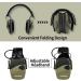 ZOHAN EM054 Electronic Shooting Ear Protection - Army Green Earmuffs - Buy Online on SooperMarket.com