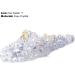 Worparsen Nail Pen Holder Assorted Sparkling Pencil Organizer -deformed Transparent - Buy Online on SooperMarket.com