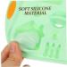 OUNONA 5pcs Baking Tools Mold for Baby Food Silicone Baby Food Molds Professional Silicone Mold DIY for Food Baby Food Silicone Mold Silicone Molds Milk Silica Gel Jelly Infant Products 15X12X3cmx5pcs Greenx5pcs - Buy Online on SooperMarket.com