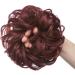 PORSMEER 2-Pack Curly Wavy Messy Hair Bun Extensions for Women - Red - Buy Online on SooperMarket.com