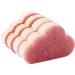 4pcs Kitchen Cleaning Sponges Multi-Functional Cloud Sponge Washing Cloth Car Washing Glass Washing Pads Sponges Red
