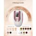 ZKMAGIC IPL Laser Hair Removal Device - Ice Cooling, Painless & Long Lasting with 5 Levels & 999,900 Flashes - Full Body Use (Gold) - Buy Online on SooperMarket.com