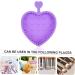 DRESSOOS Makeup Brush Cleaning Pad Gloves for Cleaning Beauty Brush Cleaning Bowl Cleaning Tools Cosmetic Limpiador De Brochas De Maquillaje Makeup Tools Cleaner Silica Gel Foldable Purple 12x9cm Purple - Buy Online on SooperMarket.com