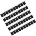 50 Pack Ink Pad Smudge Sponge Daubers Finger Sponge Plastic Sponge Round Head Blending Tool Special Tool for Manicure Grooming Manicure Tool Acrylic Nail Kits (Black) - Buy Online on SooperMarket.com