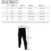 Men's Compression Pants - Breathable Sports Leggings for Jogging & Gym | LNJLVI Red/Navy/Blue - Buy Online on SooperMarket.com