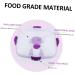 OFFSCH Double Layer Salad Box Japanese Bento Clear Container Crisper Container Square Food Box re-usable As Shown 19.4X19.4CM - Buy Online on SooperMarket.com