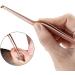 Healeved Ear Wax Removal Kit - 5 Pcs Earwax Remover Set in Rose Gold 14x1cm - Buy Online on SooperMarket.com