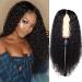 Wig For Women Brazilian Remy Hair Long Full Wavy Ladies Wig Afro Curly Cosplay Hair Virgin Hair 150% Density Long Closure Natural Pre Plucked 24 inch Lace Front Wigs Human