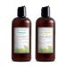 Just Nutritive Gray Hair Shampoo and Gray Hair Shampoo | Just Natural Hair Care | Natural Shampoo | Natural Conditioner | Gray Hair Kit | Gray Hair Bundle Each Product 16 oz.