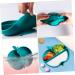 TOYANDONA Silicone Dinner Grid Tableware for Kids - Reusable Anti-fall Training Plate with Suction for Mess-free Eating - Buy Online on SooperMarket.com