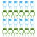 Stop Nosebleeds Clips Stop Snoring 24pcs Stop Nosebleeds Epistaxis Clip Nose Bleed Stopper Nasal Clip Nose Bleed Clips Foam Nose Clips for Accidental or Emergency Condition