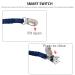 DKDDSSS 4PCS Pacifier Chain - Cotton Pacifier Strap & Clip for Boys & Girls | Secure & Stylish Baby Essentials - Buy Online on SooperMarket.com
